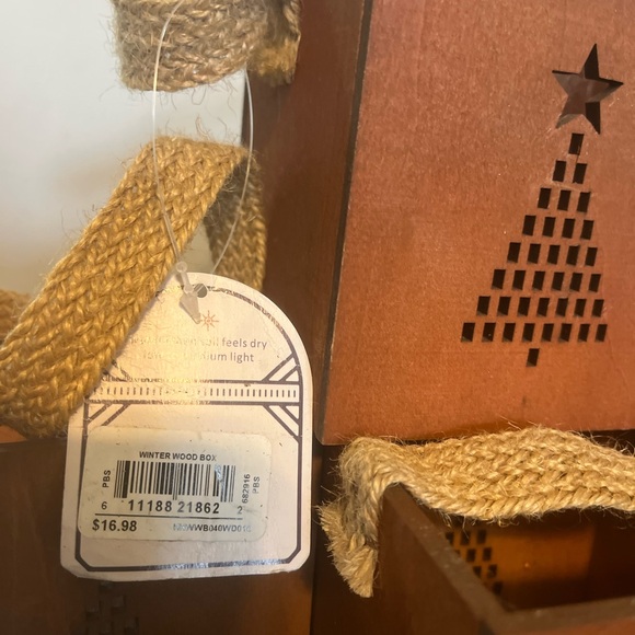 😍  Arizona East Winter Wood Box Planters Set of 4 4x4’ - Picture 3 of 6